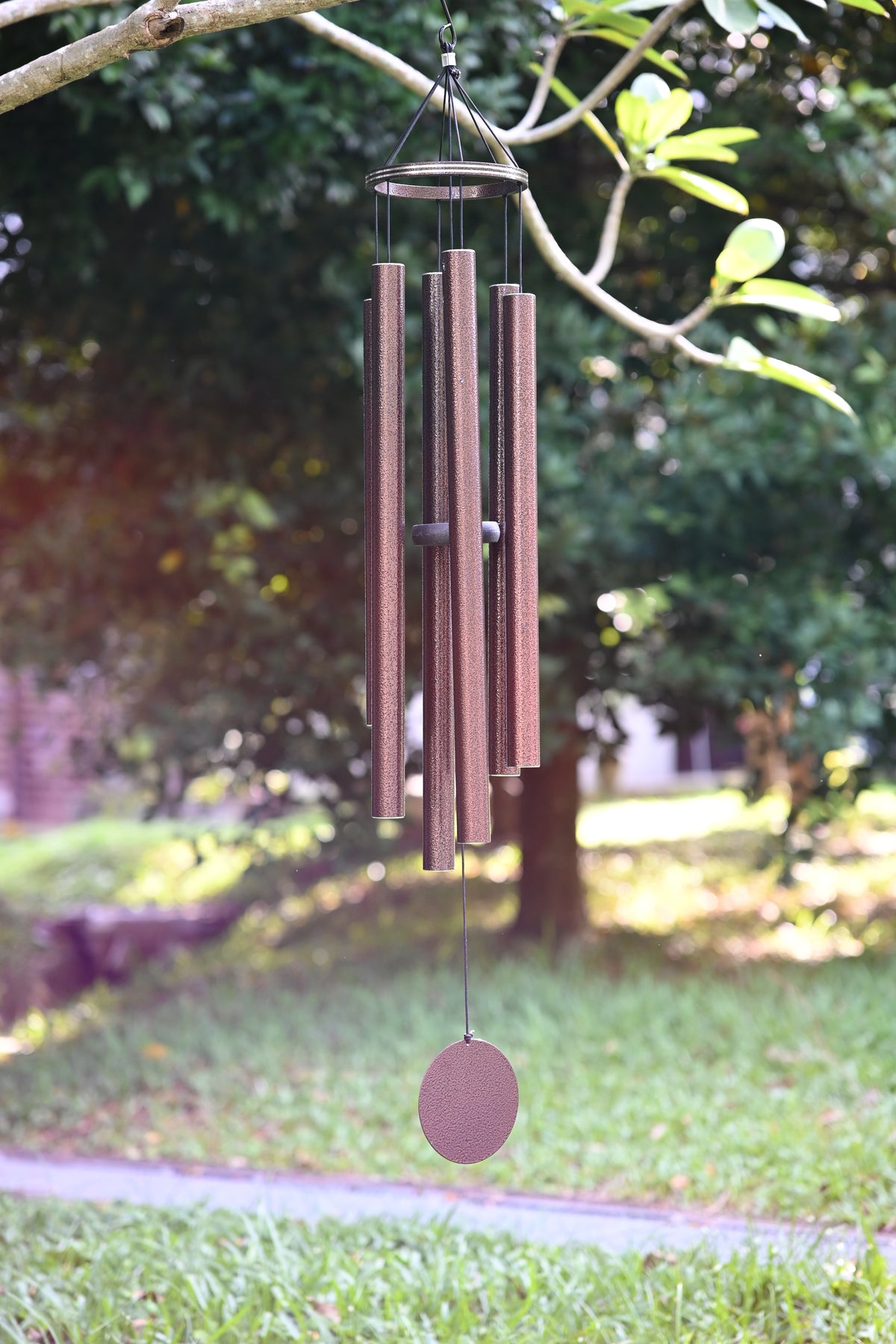 48 in Bronze Metal Ring Deep Tone Wind Chime