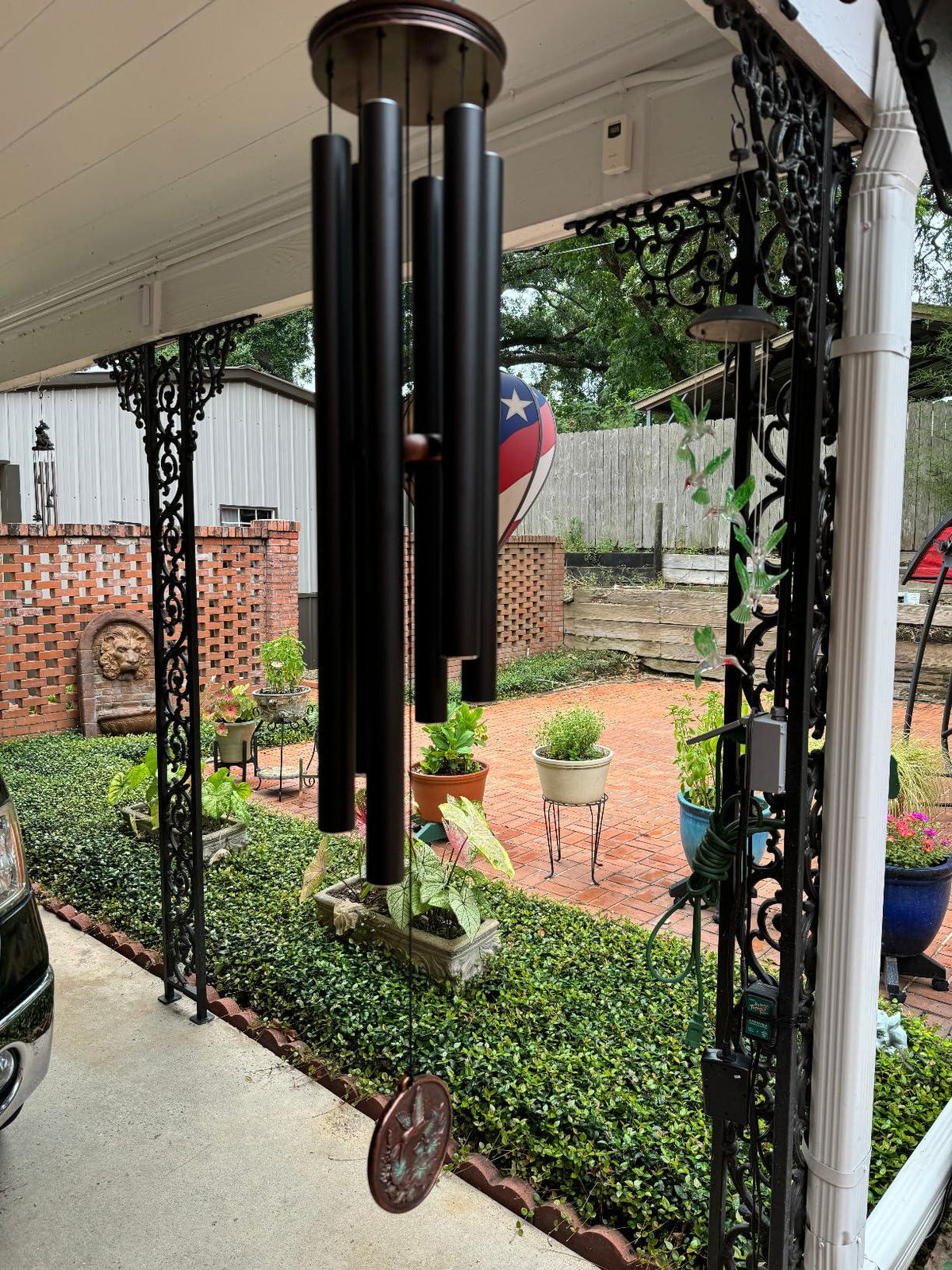 Large Wind Chimes for Outside Deep Tone 34"| 46'' Wind Chimes Outdoor ,Hummingbird Wind Chime,Sympathy Gift,Patio,Home Décor