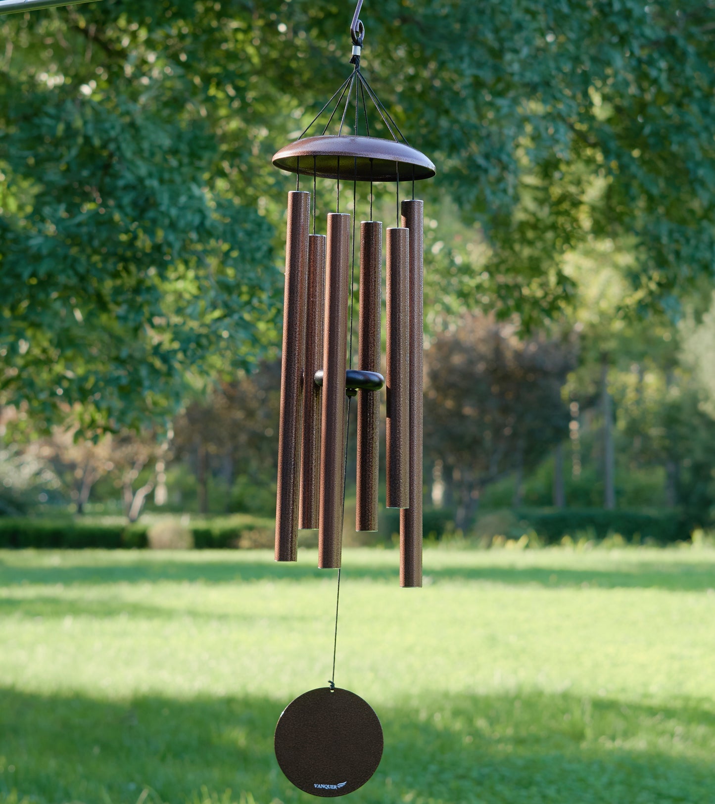 38 in Bronze Round Top Deep Tone Wind Chime