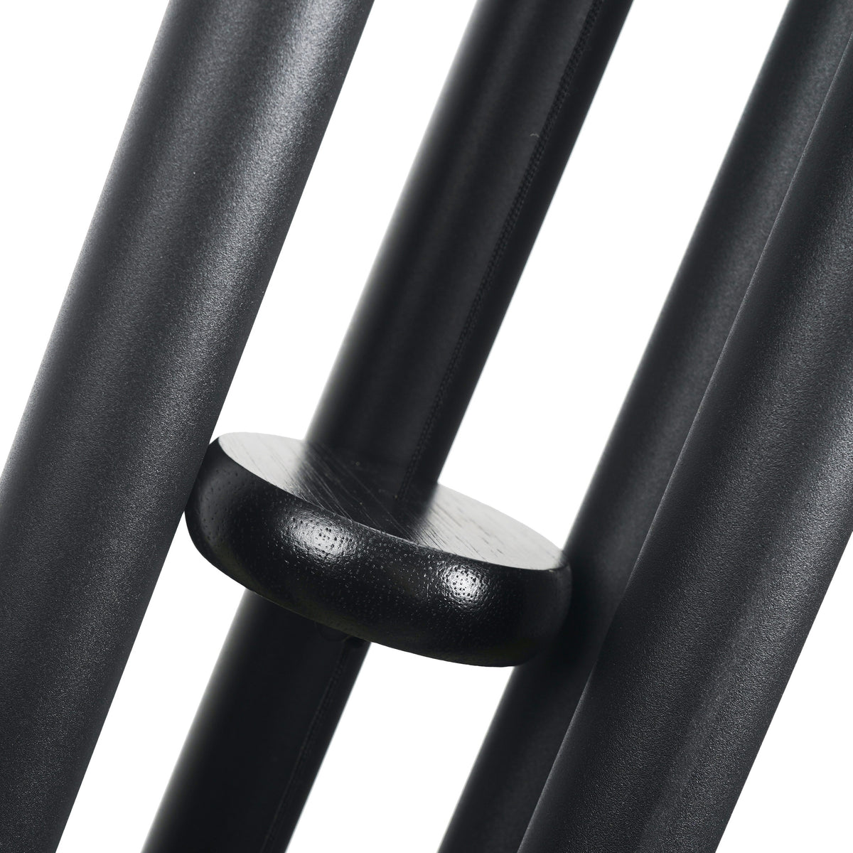 48 in Black Metal Ring Deep Tone Wind Chime