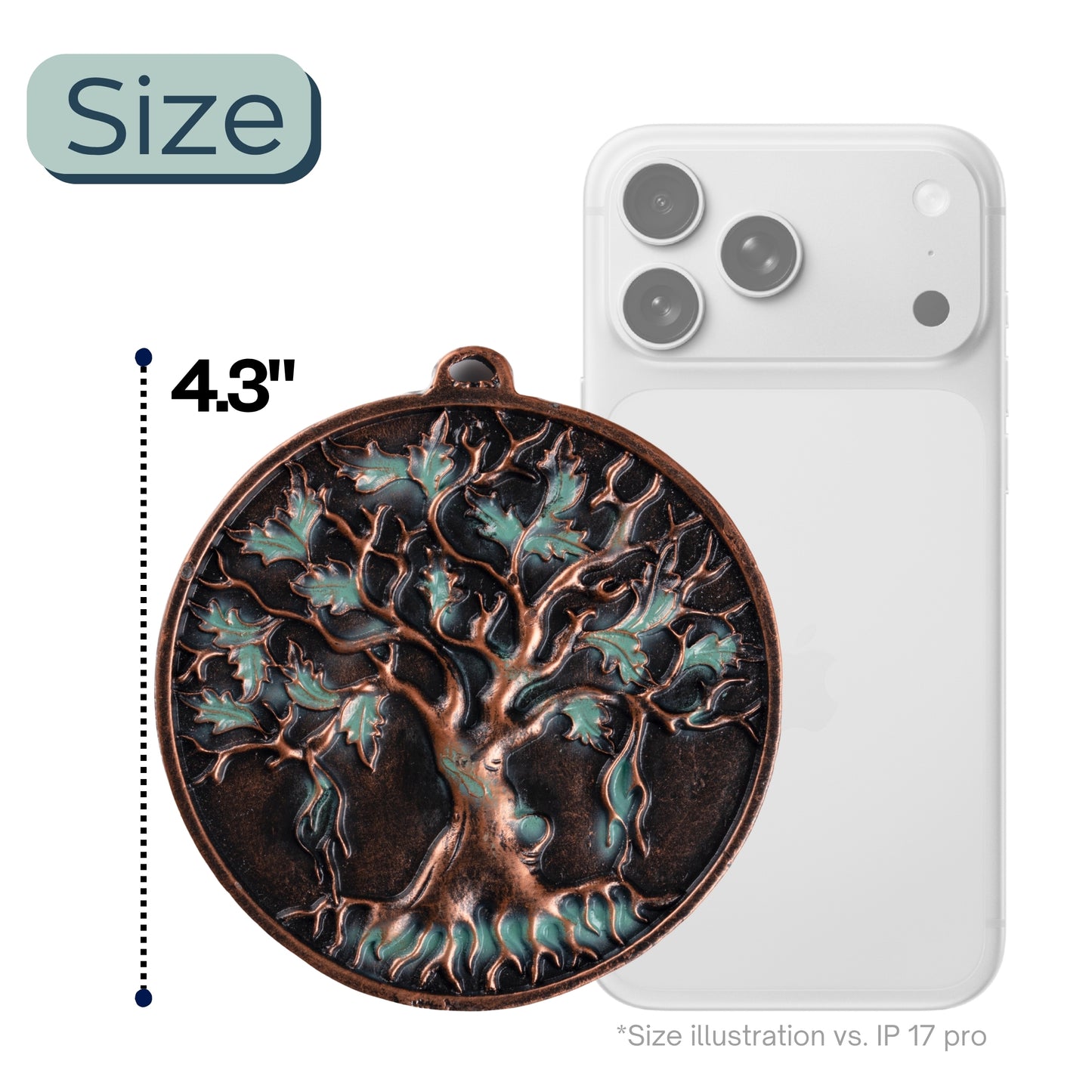 Wind Chime Sail Replacement (Tree of Life, 4.3")