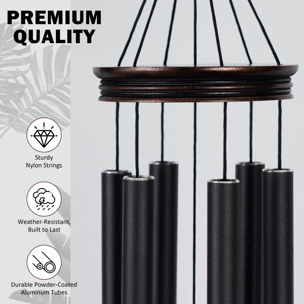 Tree of Life Vintage Wind Chime – 34 & 48 in