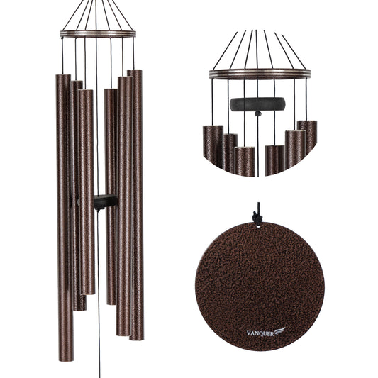48 in Bronze Metal Ring Deep Tone Wind Chime