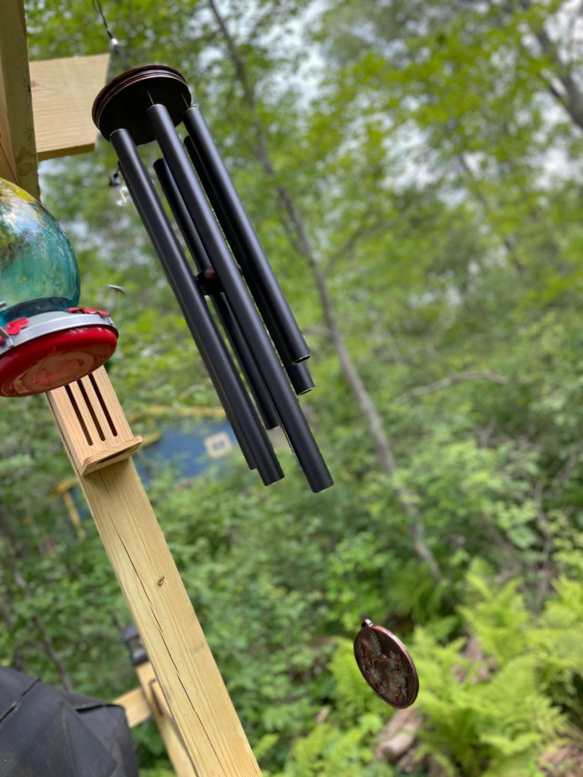 Large Wind Chimes for Outside Deep Tone 34"| 46'' Wind Chimes Outdoor ,Hummingbird Wind Chime,Sympathy Gift,Patio,Home Décor