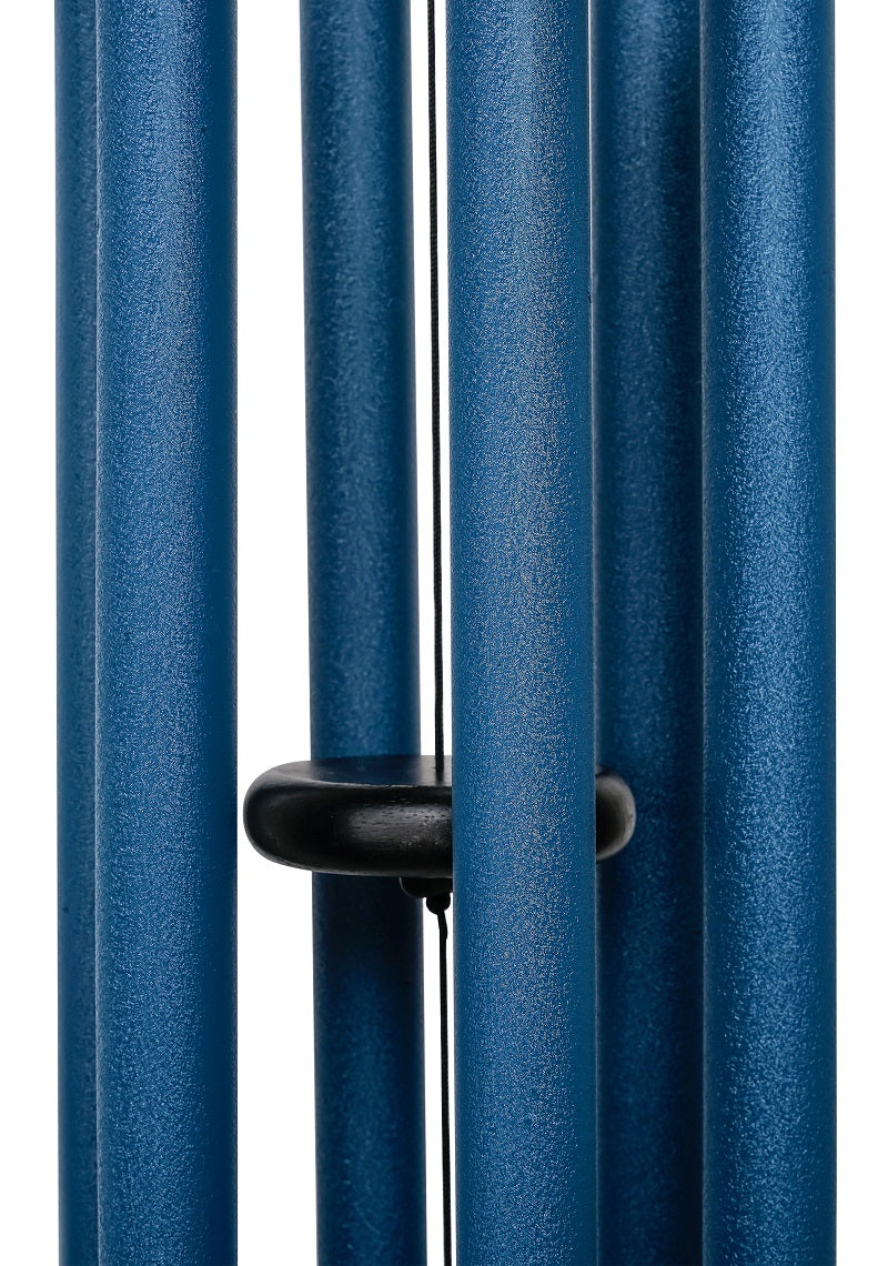 38" Wind Chimes for Outside Deep Tone Pacific Blue